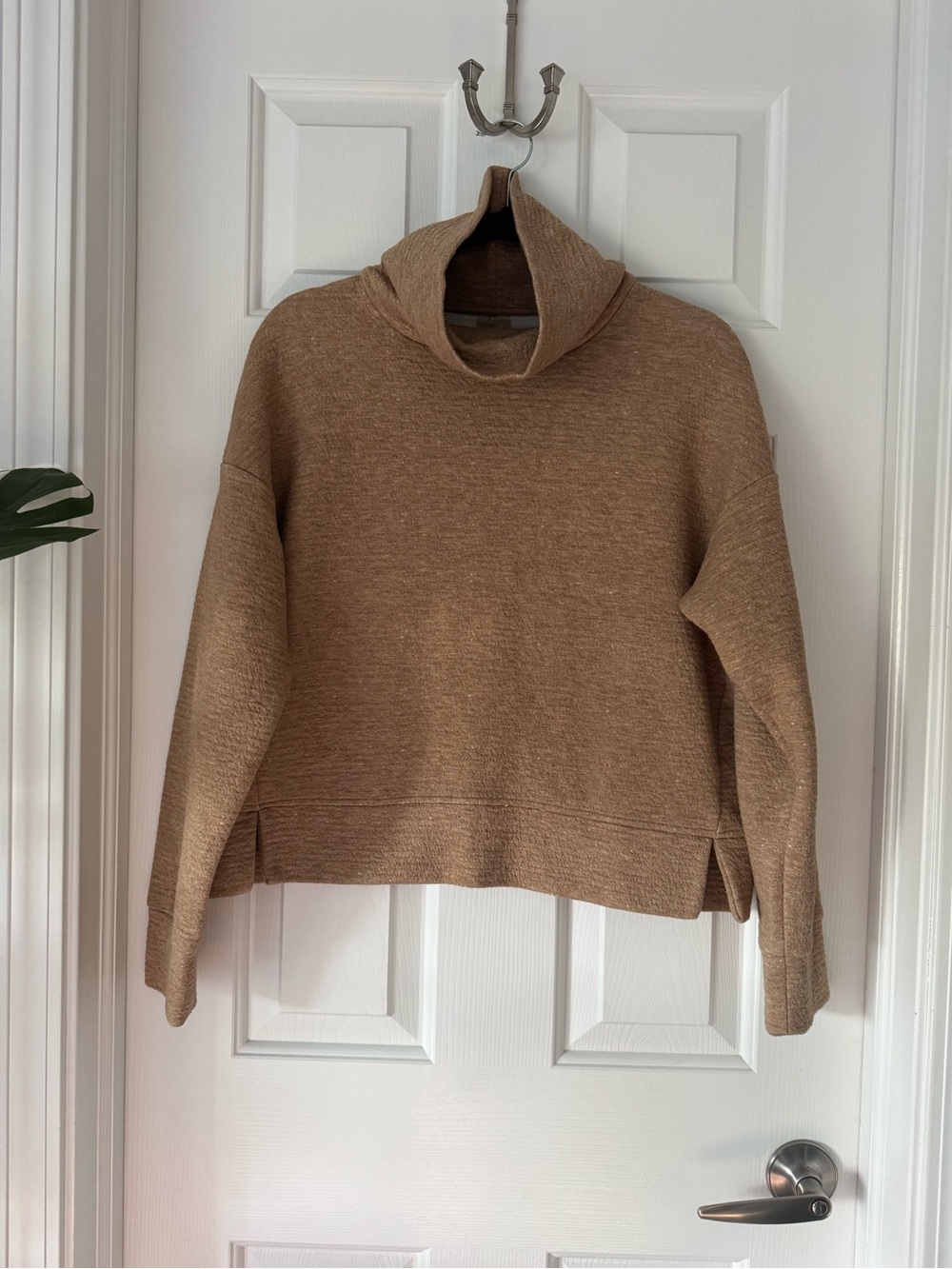 CALIA by Carrie Underwood Camel Turtleneck Pullover Sweater
